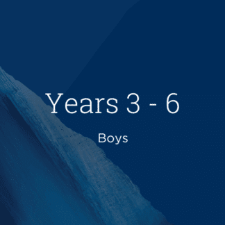 YEAR 3 - YEAR 6 BOYS